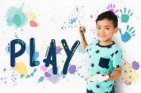 Play Colors Blots Hands Word