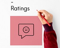 Rating Customer Service Satisfaction Sad