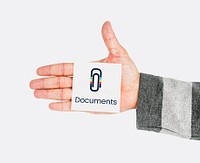Paper Clip Mail File Attachment Graphic