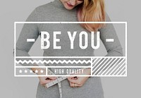 Be Yourself Life Motivation Positivity Attitude Graphic Words