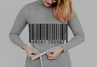 Graphic of barcode price tag coding
