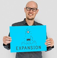 Expansion Impossible Challenge Business Icon