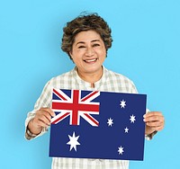 Australia country union jack flag