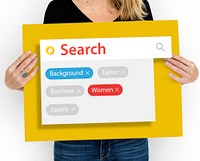 Search Background Women Easter Business