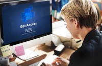 Get Access Availability Obtainable Online Internet Technology Concept