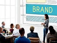Brand Trademark Marketing Website Plan UI Concept