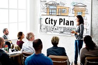 City Plan Plan SKetch Blueprint Design Concept