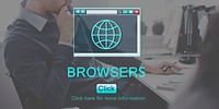 Browser Internet Technology Information Concept