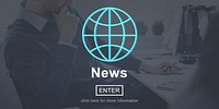 News Newspaper News Feed Report Information Concept