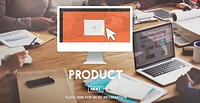 Product Sales Strategy Supply Computer Screen Concept