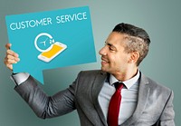 Customer Service Contact Us Support Information Concept