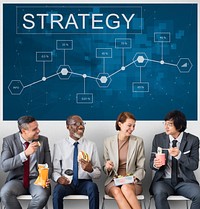 Business Strategy Corporation Enterprise Startup Concept