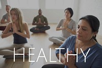 Wellness Health Word Phrase Mix
