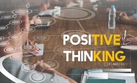 Positive Thinking Optimistic Mindset Word
