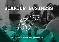 Start Up Business Rocket Icon