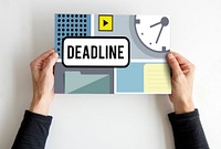 Deadline Task Priority Notification Reminder Graphic