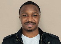 African Man Smiling Happiness Studio Portrait