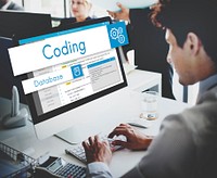 Web Design Website Coding Concept