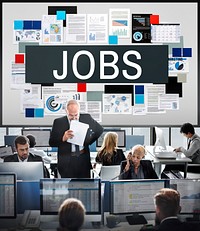Jobs Careers Employing Hiring Heman Resources Concept