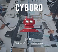 Robot Cyborg AI Robotics Android Concept