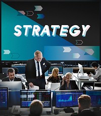 Strategy Progress Efficiency Teamwork Concept