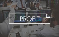 Profit Gain Earn Accounting Finance Concept