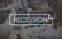Recession Deflation Bankruptcy Accounting Crisis Concept