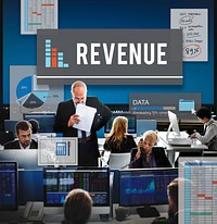 Revenue Money Investment Research Data Concept
