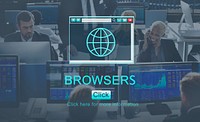 Browser Internet Technology Information Concept