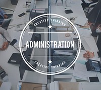Administration Business Corporate Development Concept
