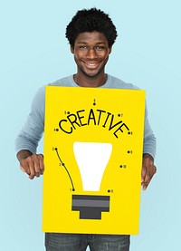 Idea Inspire Creativity Light Bulb Graphic Icon