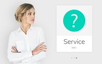 FAQ Customer Service Help Support Exclamation Graphic