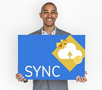 Sync Synchronization Modern Technology Concept