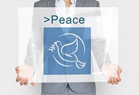 Positive Connection Design Peace Illustration