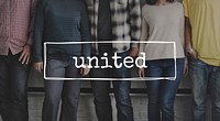 United Unity Team Teamwork Cooperation Union Concept