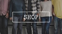 Shop Shopping Spending Distributor Friends Concept