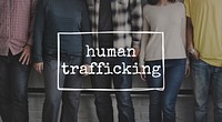 Human Trafficking Illegal Rights Labour Refugees Concept