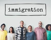 Immigration Immigrants Migrate Move Aboard Concept