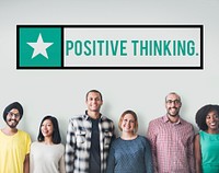 Positive Thinking Choice Attitude Inspire Focus Concept