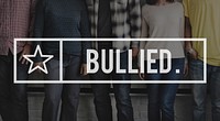 Bullied Bullying Torment Scare Oppression Forceful Concept