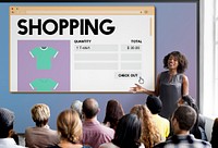 Shopping Marketing Puchase Shopaholic Spending Concept
