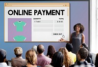 Online Payment Commerce Consumerism Credit Concept