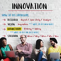 Innovation Creativity Brainstorm Plan Concept
