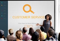 Customer Service Helpdesk Information Descover Concept