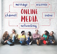 Social Media Online Connection Concept