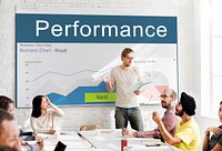 Information Performance Analysis Report Graphic Concept