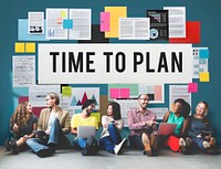 Time To Plan Organizer Date Management Concept