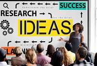 Ideas Success Research Planning Action Concept