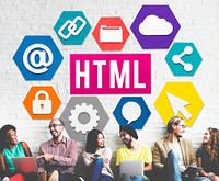 HTML Website Technology Homepage Concept