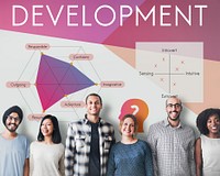 Development Personality Improvement Graphic Word Symbol